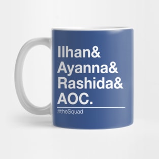 AOC Shirt, The SQUAD, Progressive Democrats, Feminist Shirt #thesquad Mug